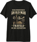 Funny Travel Grandpa Vintage Adventure Traveler