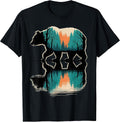 Retro Forest Mountain Wildlife Trees Gifts Idea