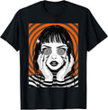 Horror Anime Manga, Aesthetic Japanese Creepy Kawaii Goth Unisex , , , Long Sleeve Tee