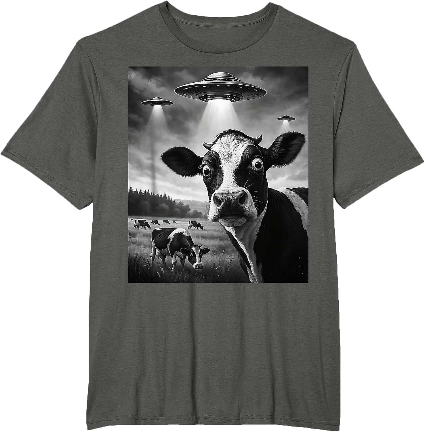 Alien UFO Sci-Fi Vintage Graphic Tees