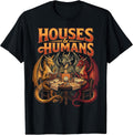 Houses Humans Parody Gaming Design for Gamers Men Boys Unisex , , , Long Sleeve Tee