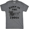 Mens Funny T Shirts Born in The 1900s Sarcastic Graphic Tee for Men Unisex , , , Long Sleeve Tee
