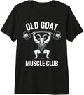 Goat Gym Weightlifter Barbell Fitness Humor Lifter