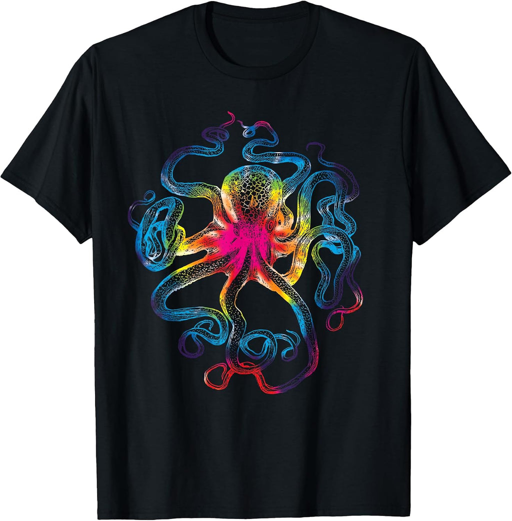 Tie Dye Octopus is Groovy
