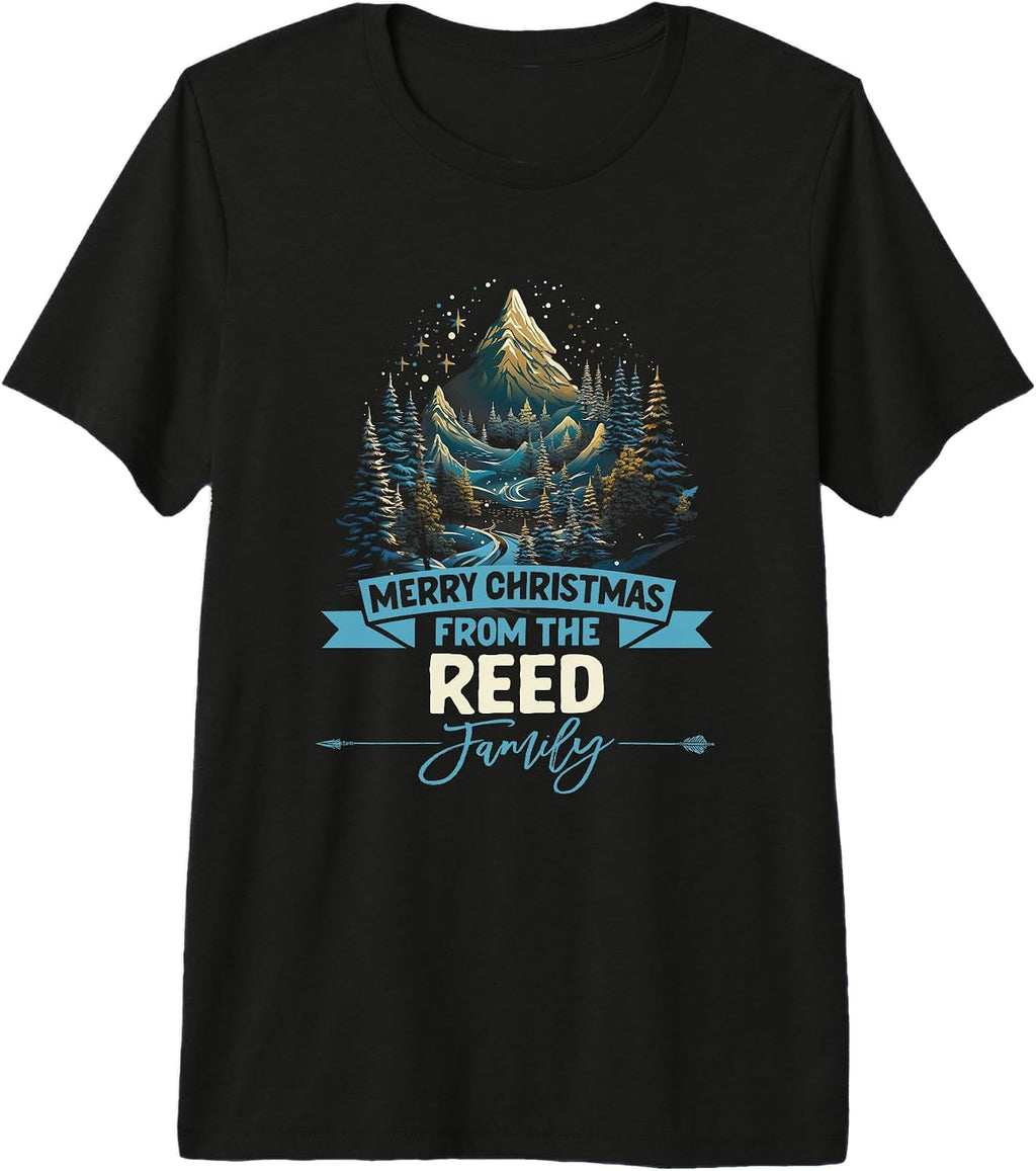 Reed Family Christmas Matching Shirt Xmas Gifts