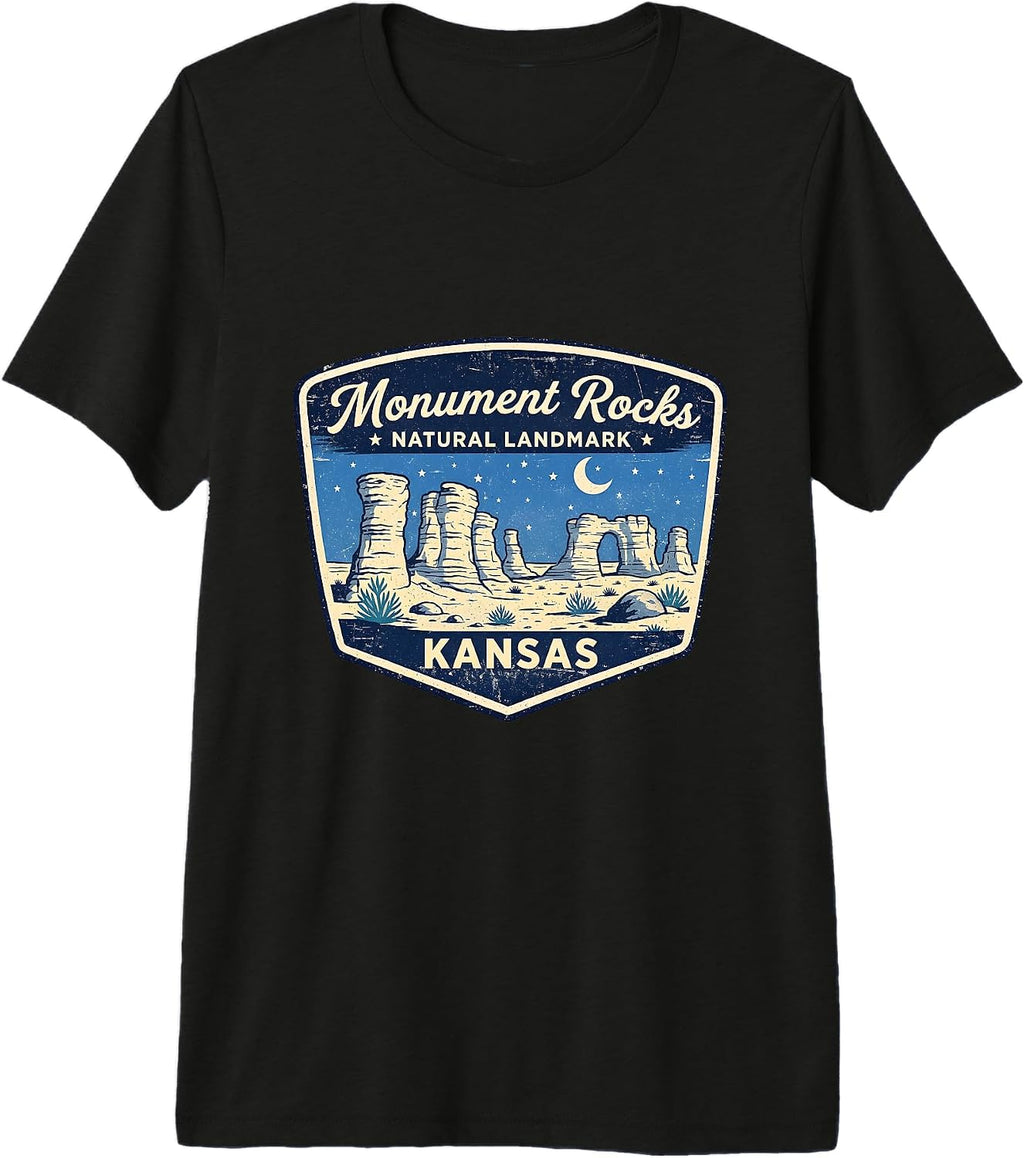 Monument Rocks Kansas Travel Nature Landmark