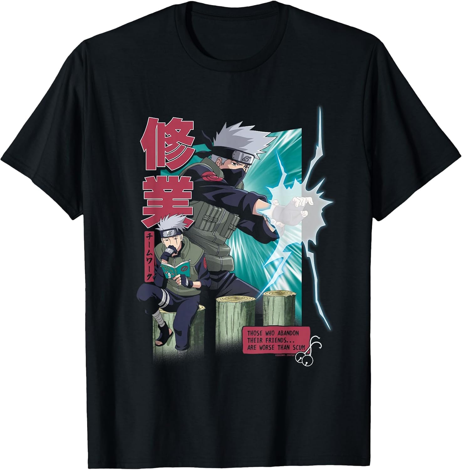 Shippuden Kakashi Training Montage Anime Unisex , , , Long Sleeve Tee
