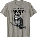 Funny Owl Meme Bird Pun Sarcastic Joke I'm A Hoot