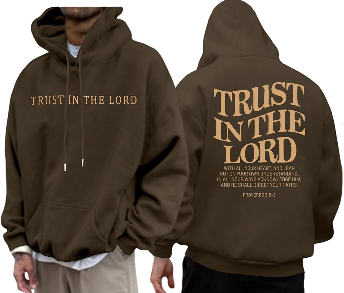 Christian s for Men Religious Faith Jesus God Bible Verse Cross s Trendy Graphic Pullover