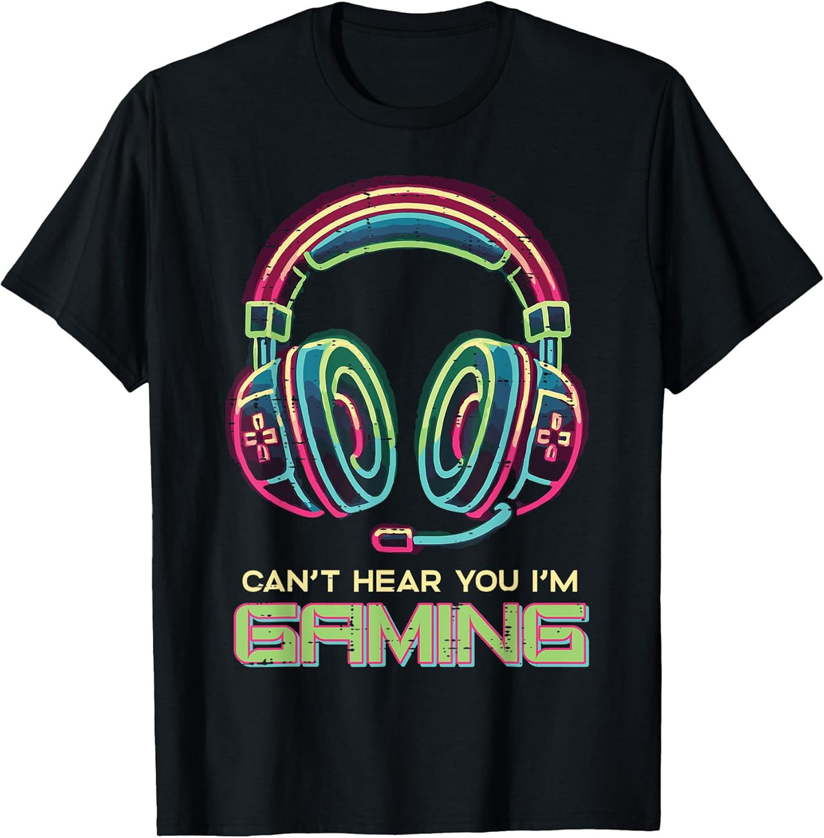 Cant Hear You Im Gaming Headphones Gamer Boys Kids Men Youth Unisex , , , Long Sleeve Tee