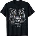 Tiger Lovers Eyes Face Wild Animal Apparel
