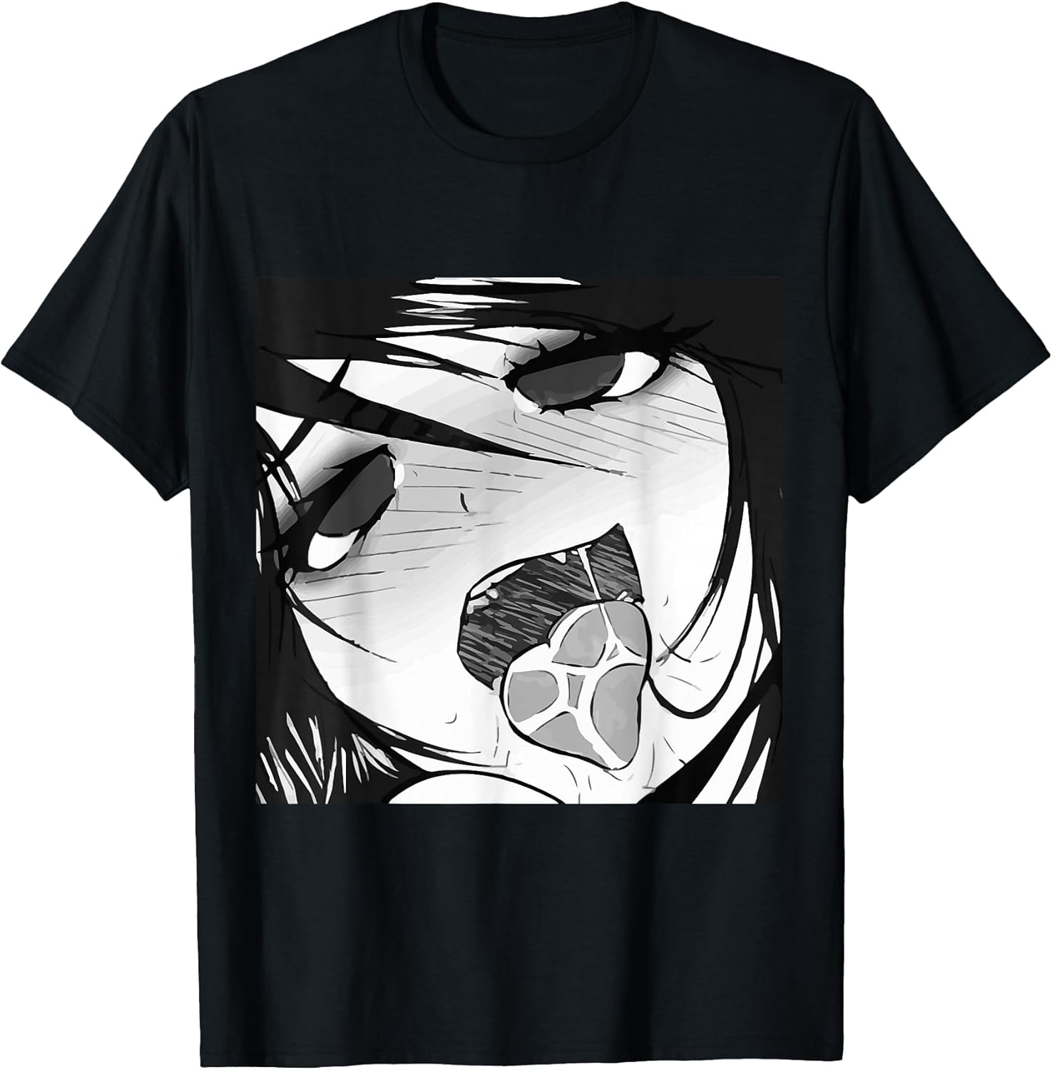 Ecchi Otaku Hentai Waifu Ahegao Girl Manga Anime Unisex , , , Long Sleeve Tee
