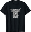 Highland Cow Wildlife T-Shirts