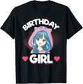 Anime Manga Birthday Girl Birthday Unisex , , , Long Sleeve Tee