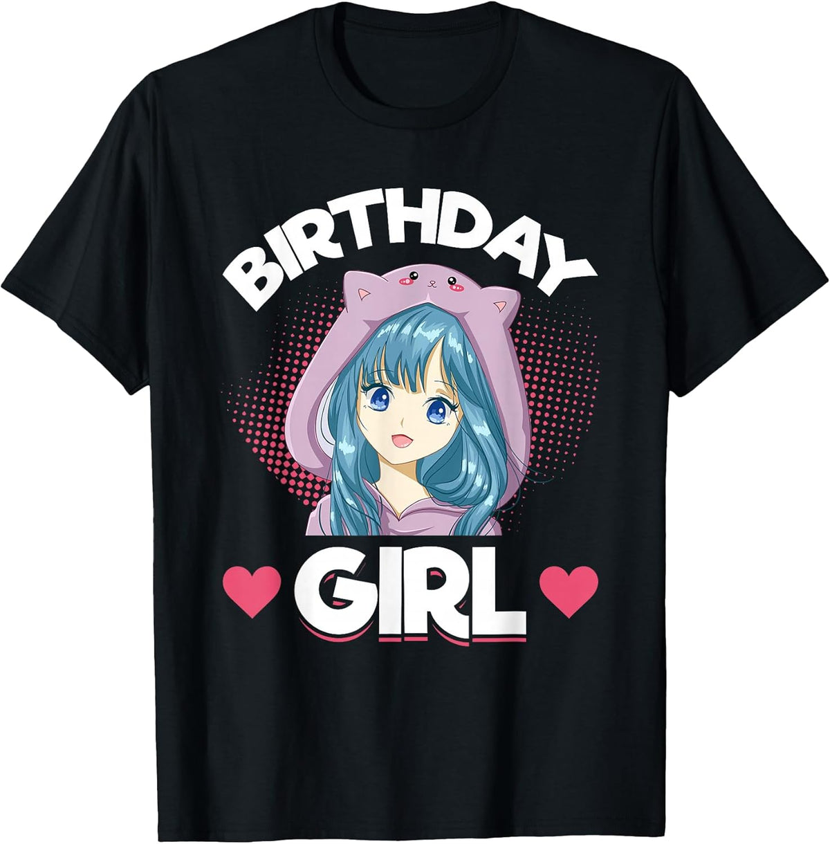 Anime Manga Birthday Girl Birthday Unisex , , , Long Sleeve Tee