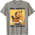 More Spaghetti Less Upsetti Capybara Tee