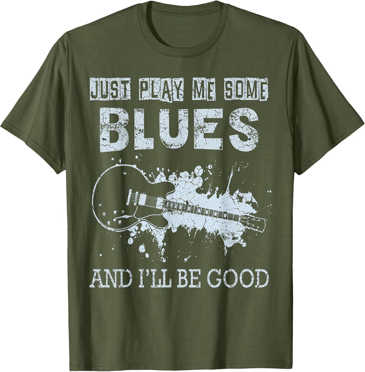 Blues Music Band Lover Vintage Guitar Teacher Funny Blues Unisex , , , Long Sleeve Tee