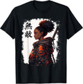 Black Samurai Girl Anime Warrior Afro African Pride Unisex , , , Long Sleeve Tee