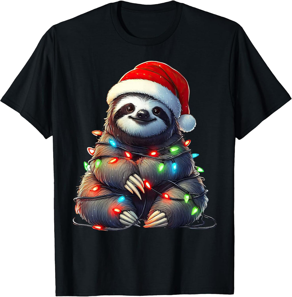 Funny Sloth Christmas Xmas Pajama
