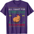 Xmas Capybara Lovers Ugly Christmas Gift