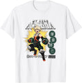Katsuki Bakugo Burst with Icons Anime Unisex , , , Long Sleeve Tee