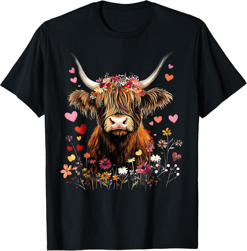 Cute Scottish Highlander Cattle Designs