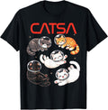 CATSA Cat Astronaut Universe Space Kitten Lover Women Galaxy Unisex , , , Long Sleeve Tee