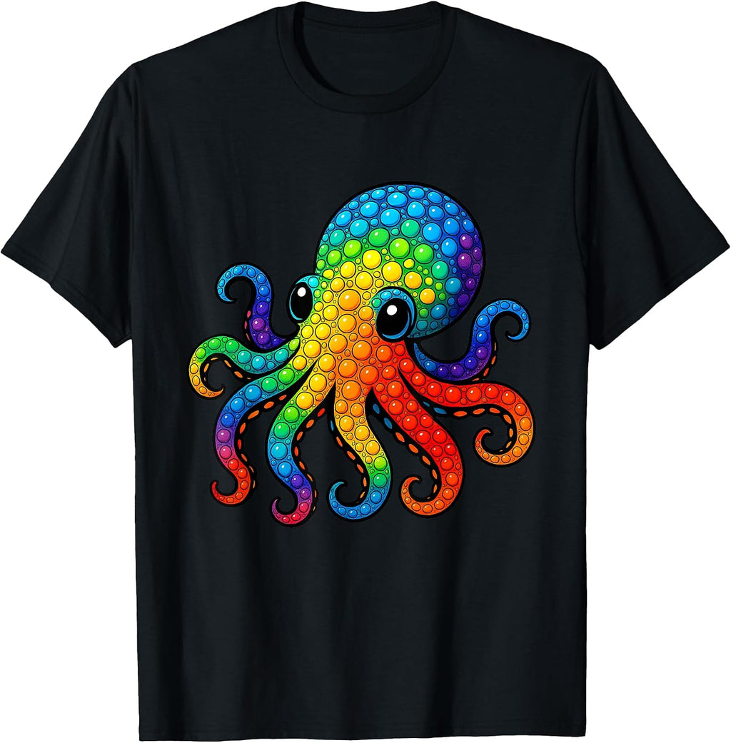 Nna Octopus Lover Happy Dot Day Girls Kids Boys