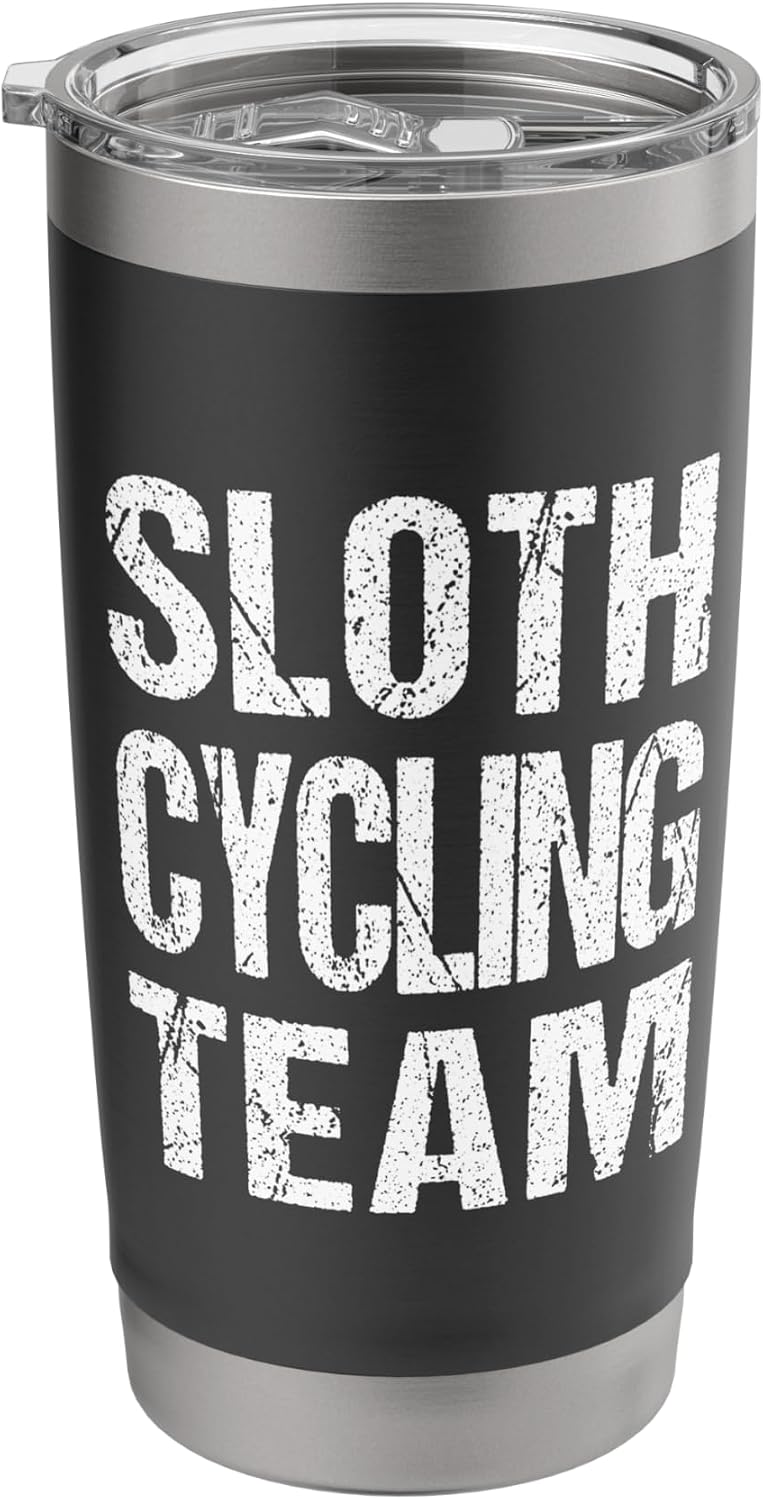 Sloth Cycling Team Tee Shirt Gift for Bike Lovers