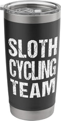 Sloth Cycling Team Tee Shirt Gift for Bike Lovers