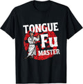 Tongue Fu Master Adult Humor Funny Sarcastic Dirty NSFW Unisex , , , Long Sleeve Tee