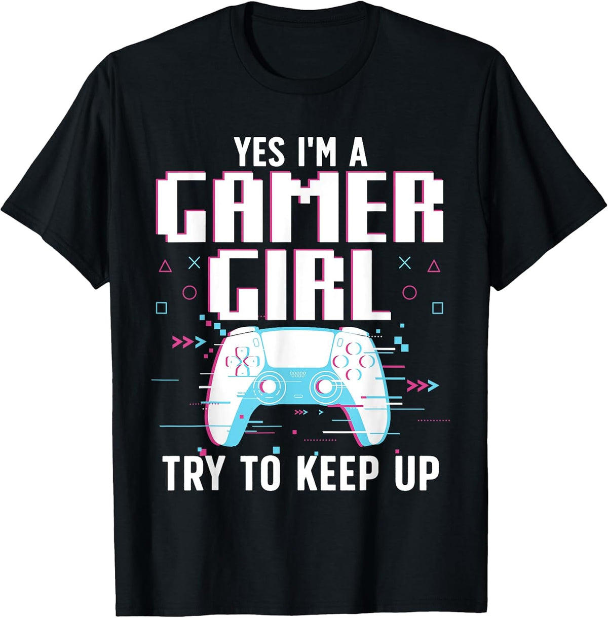 Cool Gamer Girl for Women Girls Kids Gaming Video Game Nerd Small Unisex , , , Long Sleeve Tee