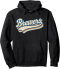 Graphic Vintage Retro Brewers Last Name Lover Throwback Pullover Unisex , , , Long Sleeve Tee