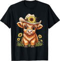 Scottish Highland Cow Women Girls Apparel