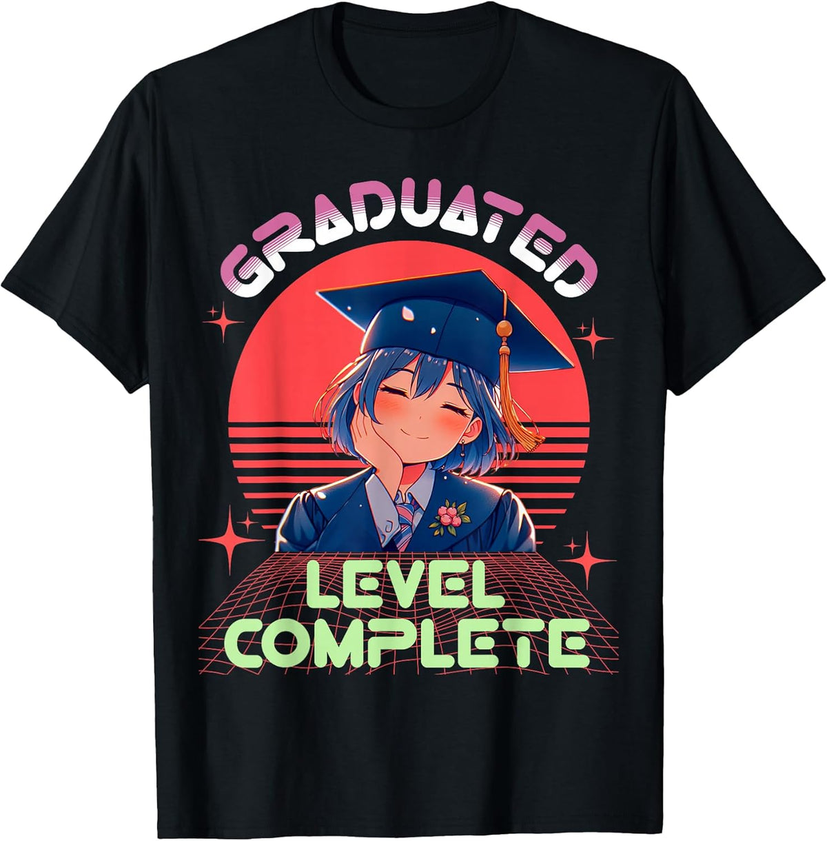 Graduation shirts 2026 anime lover high school college Unisex , , , Long Sleeve Tee