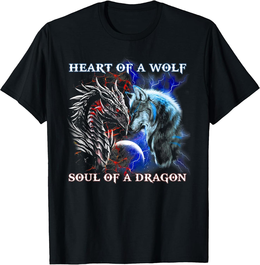 Heart Of Wolf Soul Of A Dragon