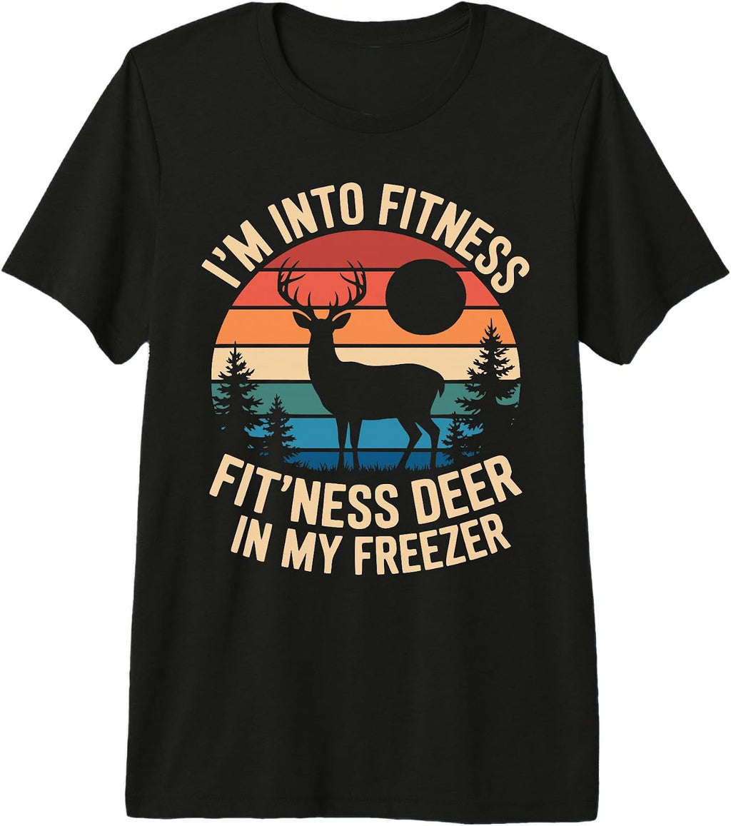 Hunting Fitness Outdoor Deer Lover Apparel Gift