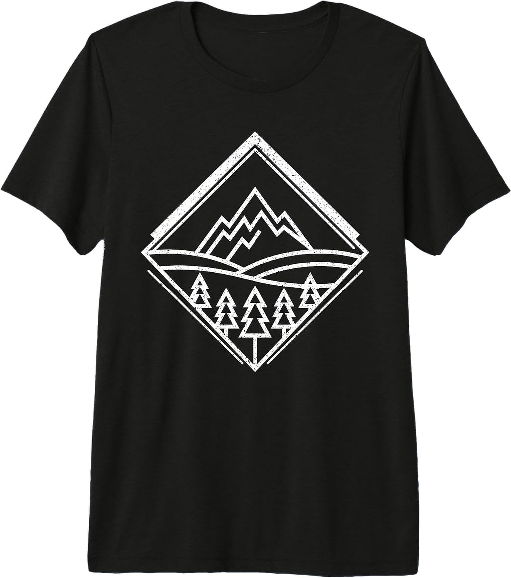 Vintage Hiking Outdoor Nature Lover Graphic Hiker