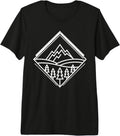 Vintage Hiking Outdoor Nature Lover Graphic Hiker