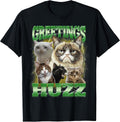 Greetings Huzz Funny Cat Meme Men Women