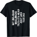 Belgian Malinois Mom Dad Funny Dog Lover Gift Women Men Kids Unisex , , , Long Sleeve Tee