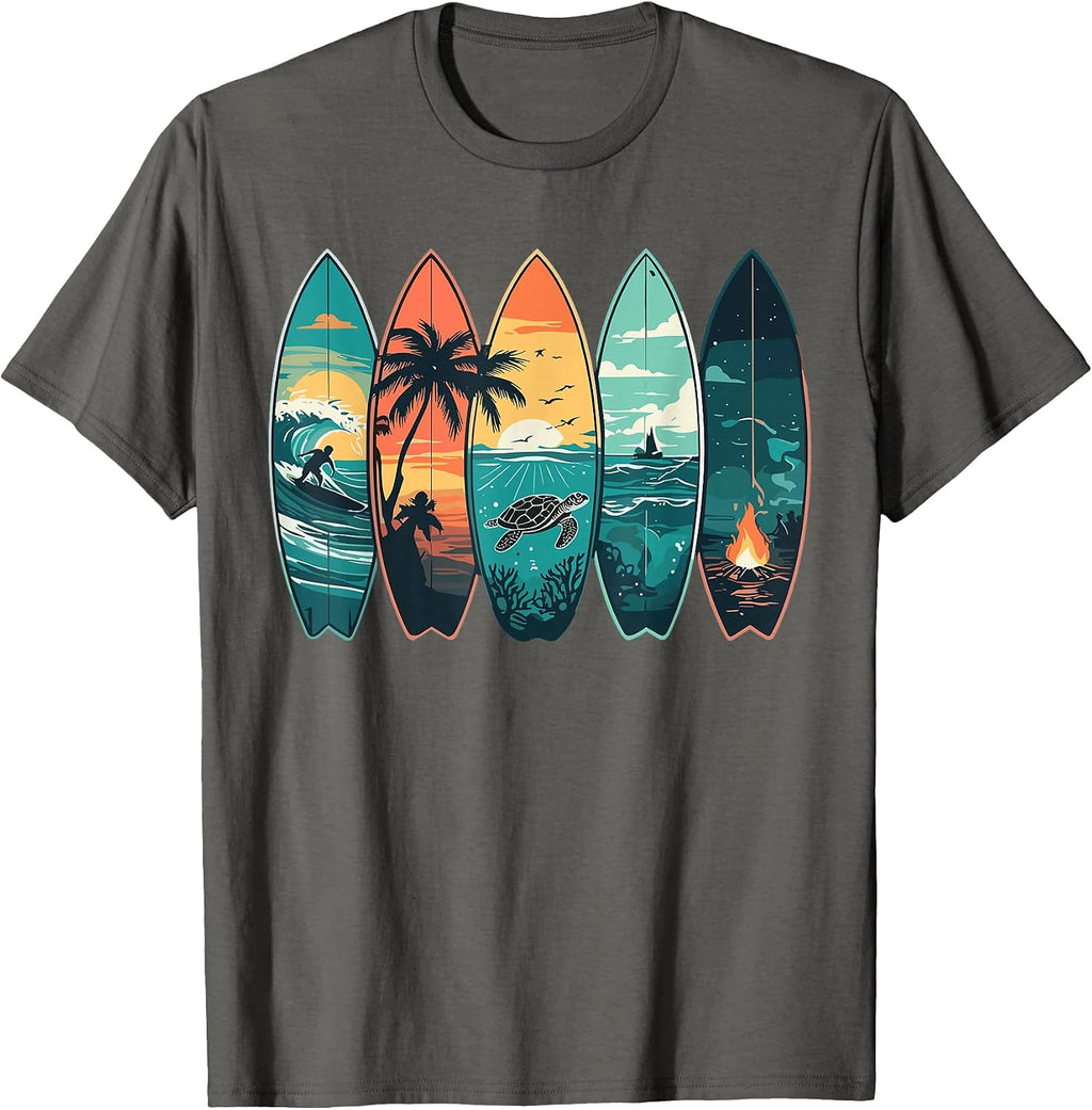 Tropical Wave Surfing Surfboard