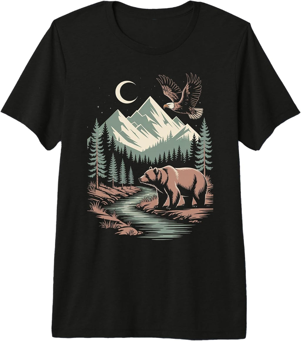 Vintage Wildlife Nature Inspired Clothing USA