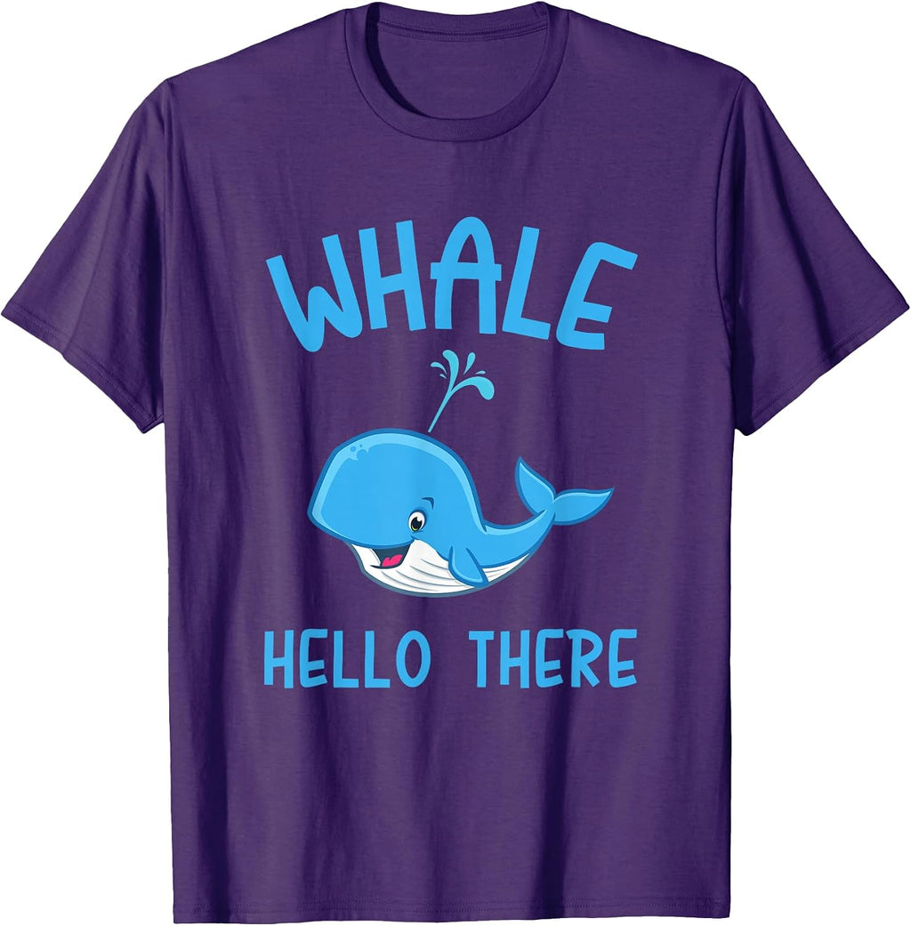 Whale Hello There Funny Kid Ocean Animal Joke