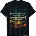 Cool Trumpet for Men Women Marching Band Musician Jazz Music Unisex , , , Long Sleeve Tee