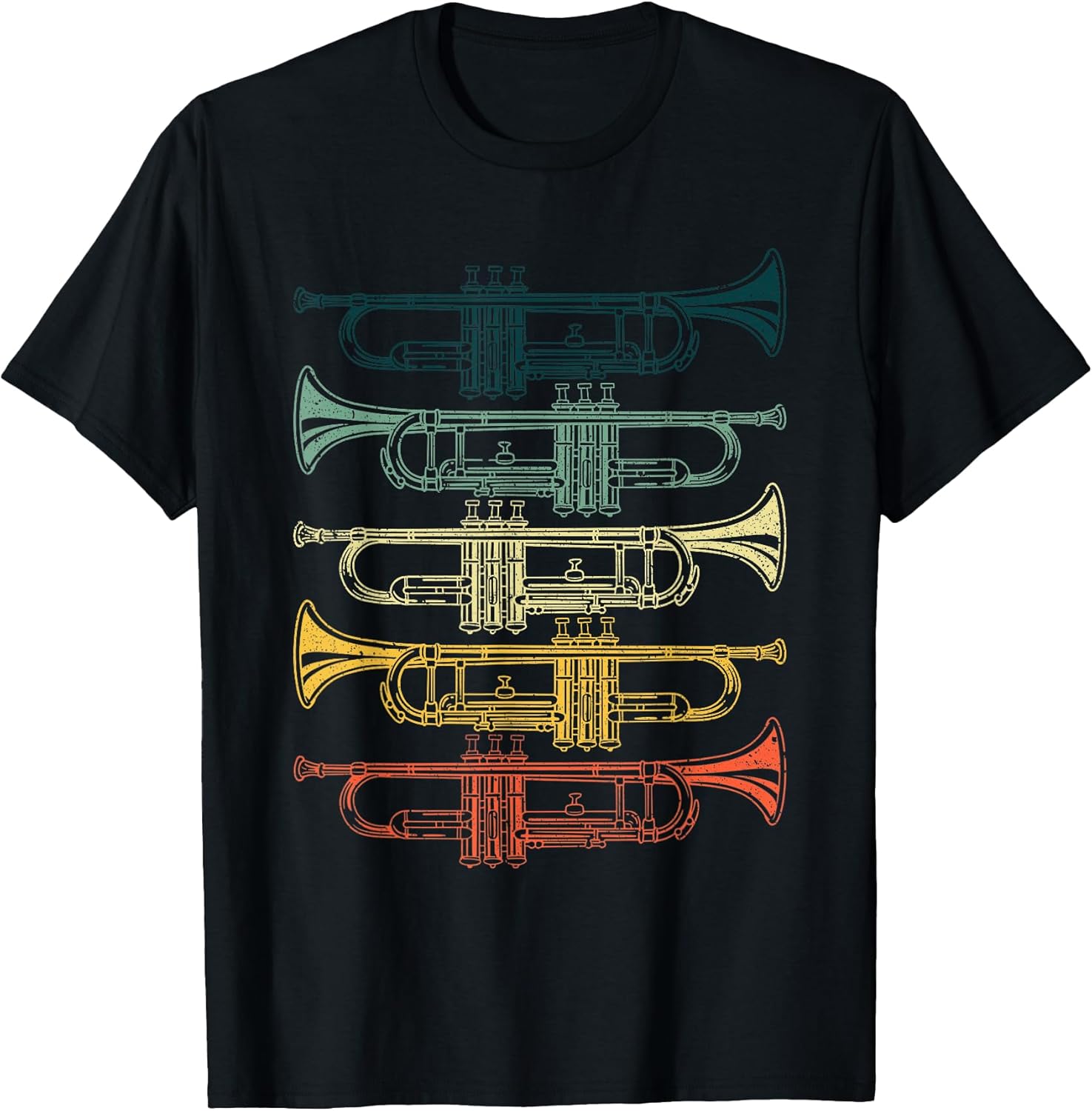 Cool Trumpet for Men Women Marching Band Musician Jazz Music Unisex , , , Long Sleeve Tee