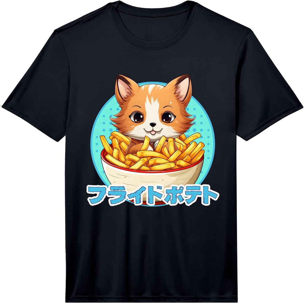 Fox & French Fries Tee for Teen Boys