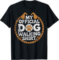 Dog Walker My Official Dog Walking Tee Pet Lover Owner Unisex , , , Long Sleeve Tee