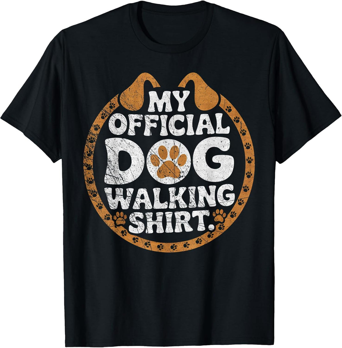 Dog Walker My Official Dog Walking Tee Pet Lover Owner Unisex , , , Long Sleeve Tee