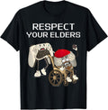 Respect Your Elders Gaming Control Retro Funny Gamer Unisex , , , Long Sleeve Tee